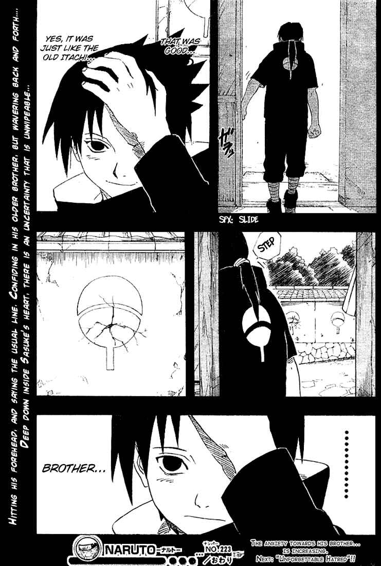 Naruto Chapter 223 page 19