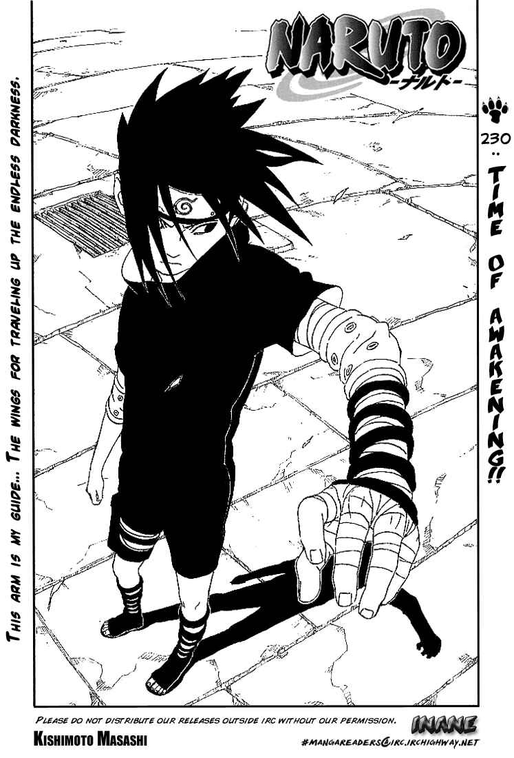 Naruto Chapter 230 page 1