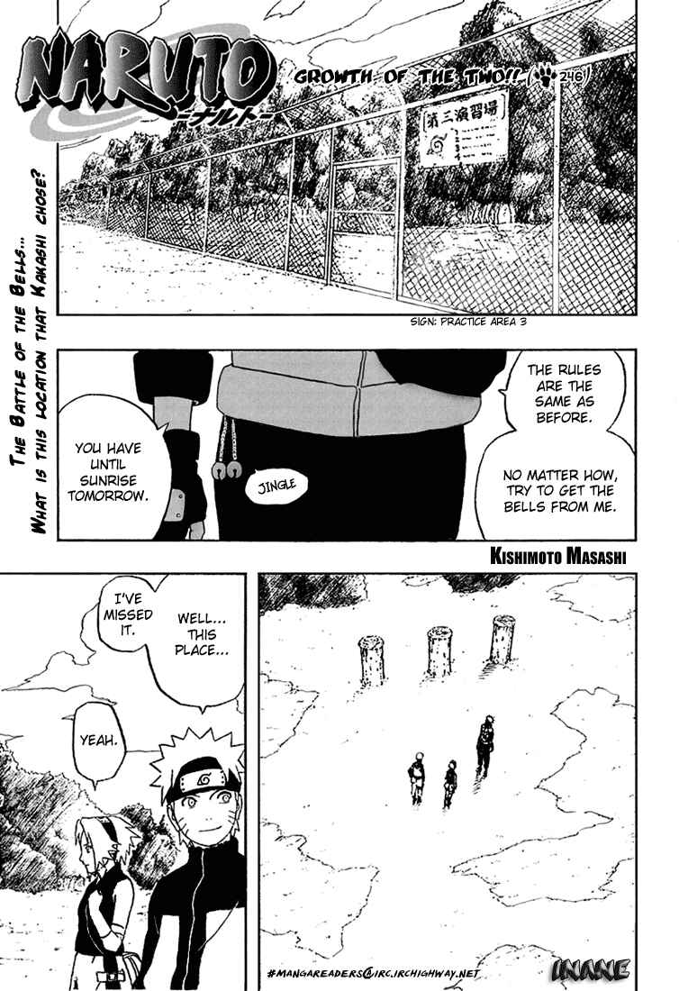 Naruto Chapter 246 page 0