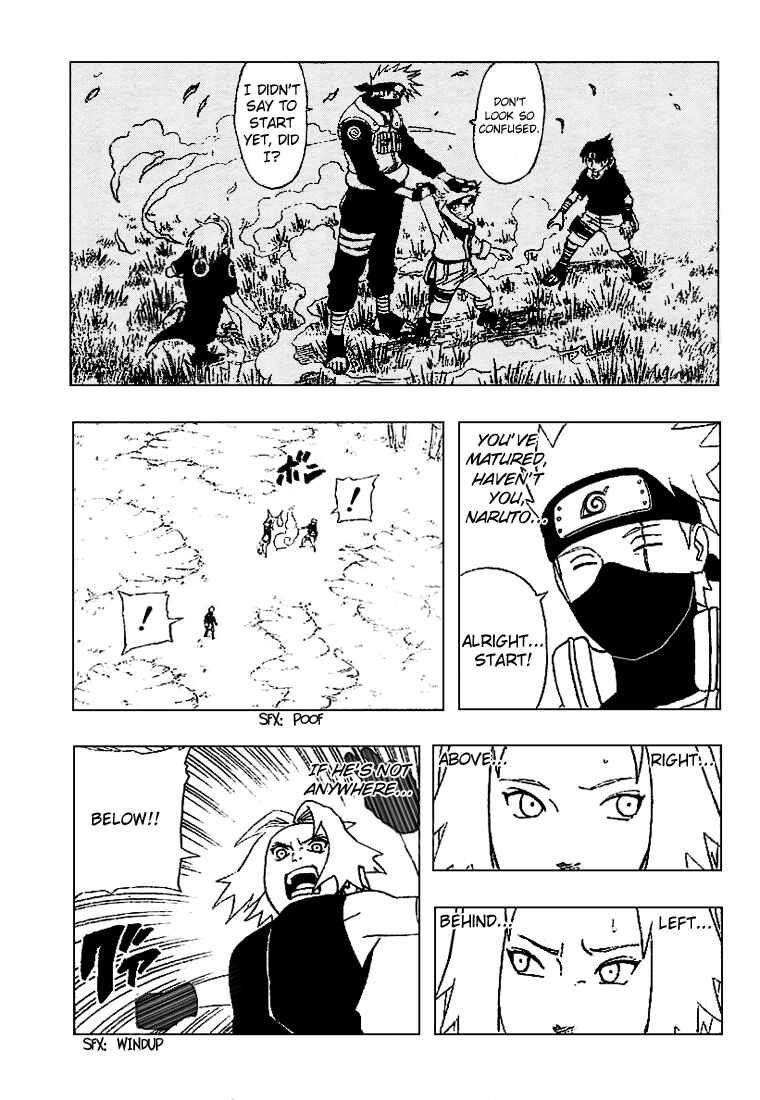 Naruto Chapter 246 page 8
