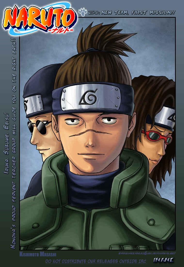 Naruto Chapter 250 page 1