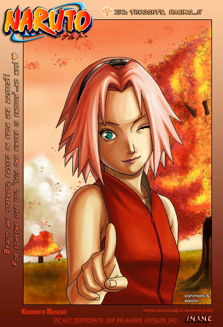 Naruto Chapter 252 page 1