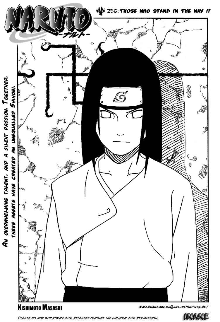 Naruto Chapter 256 page 0