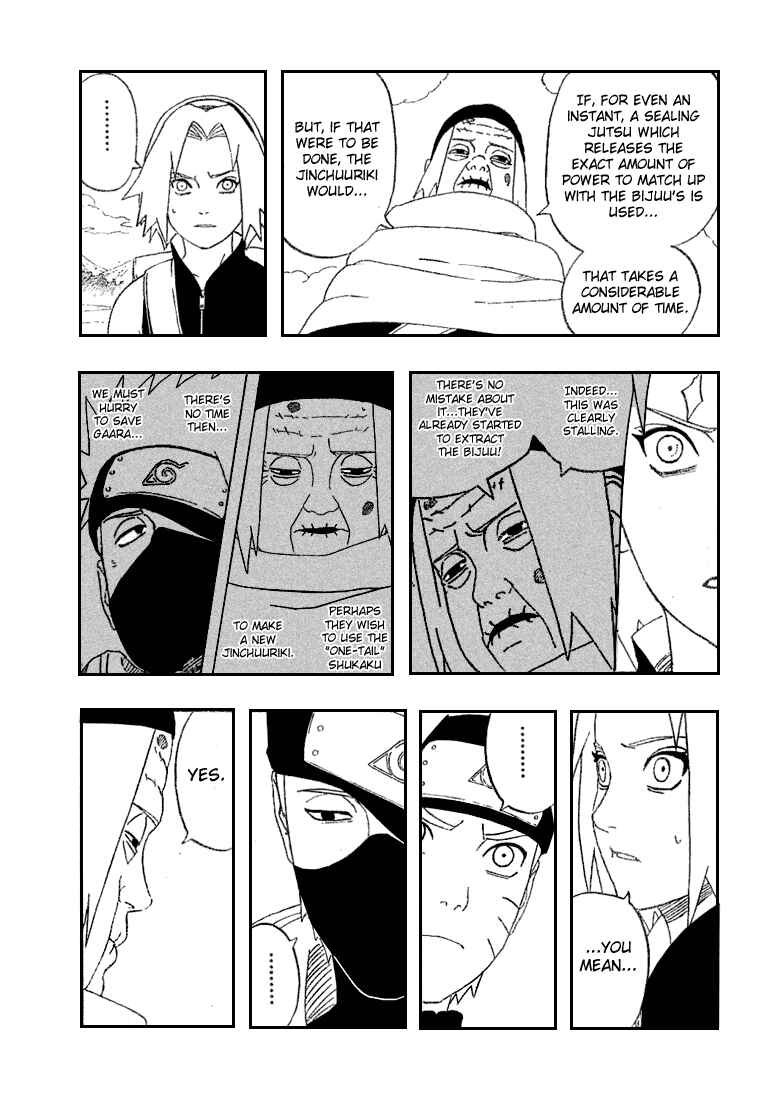 Naruto Chapter 261 page 8