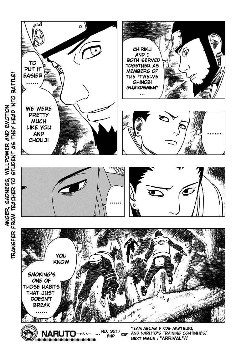 Naruto Chapter 321 page 19