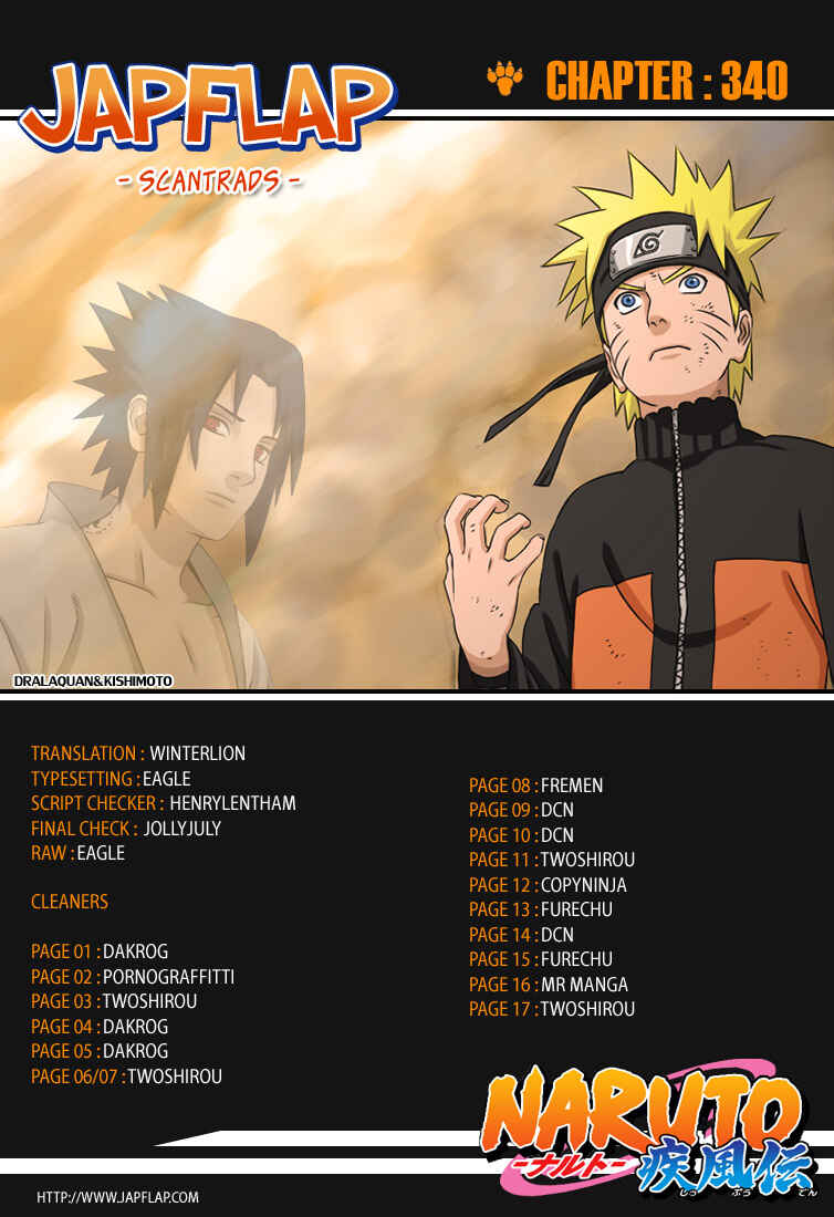 Naruto Chapter 340 page 0