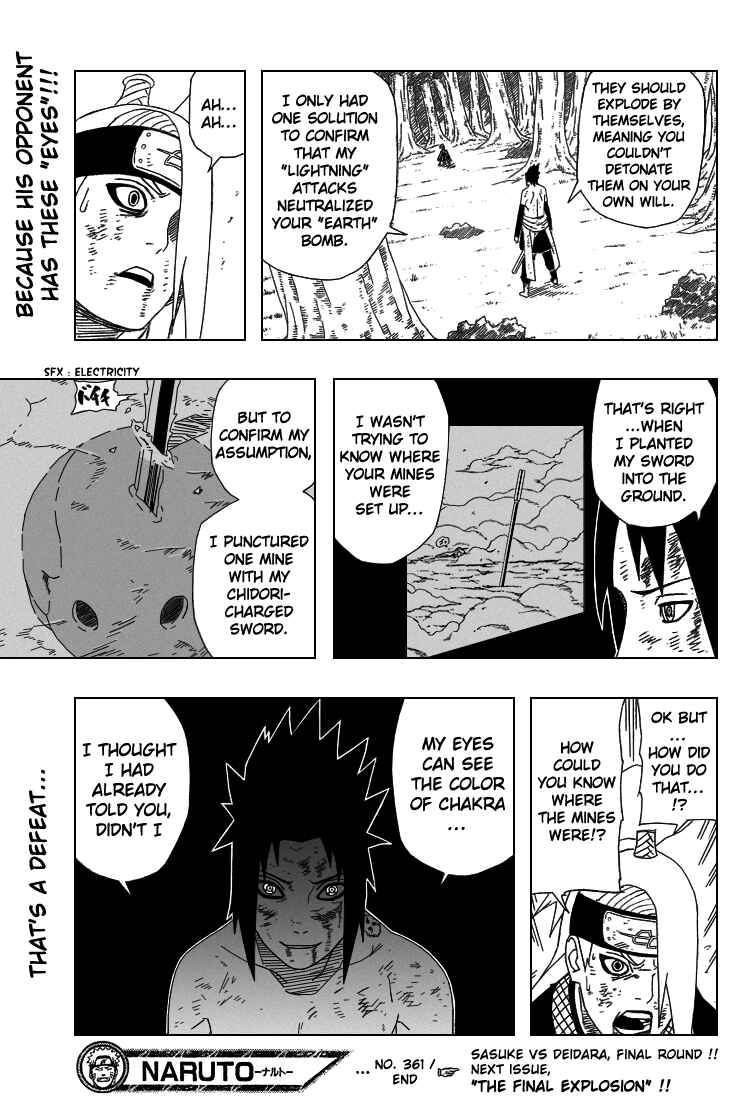 Naruto Chapter 361 page 18