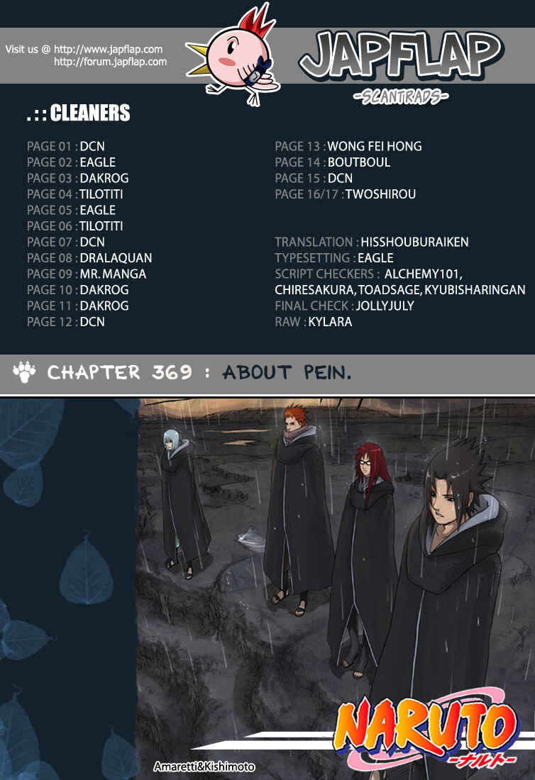 Naruto Chapter 369 page 0