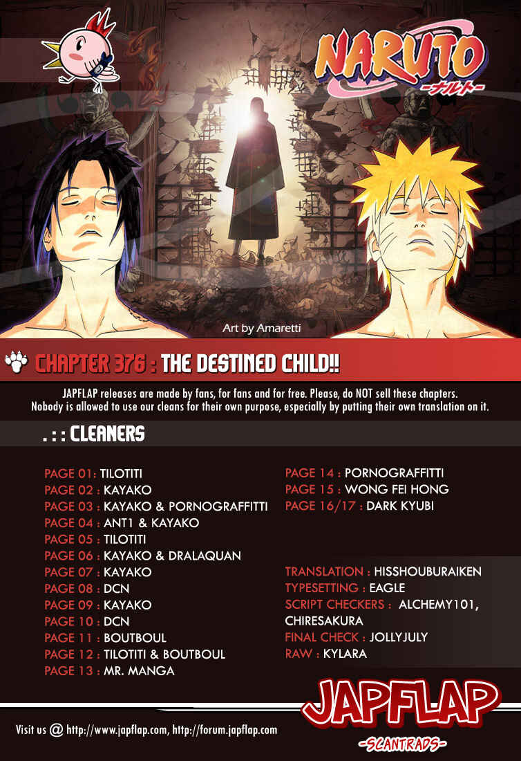 Naruto Chapter 376 page 0