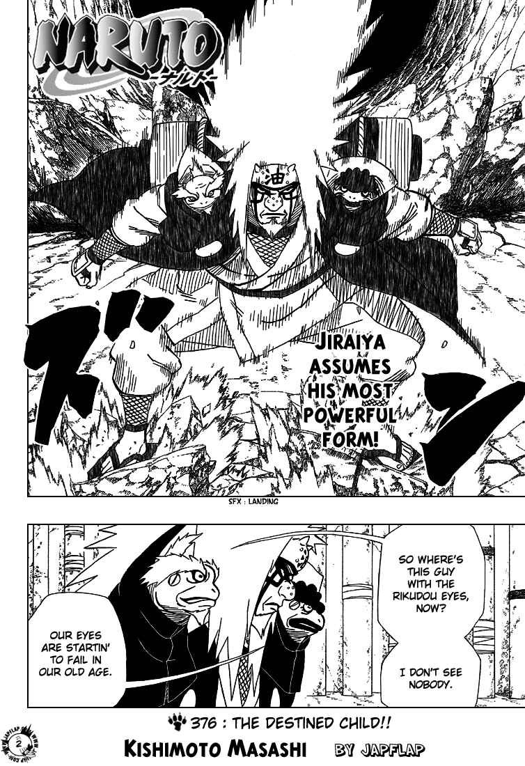 Naruto Chapter 376 page 2