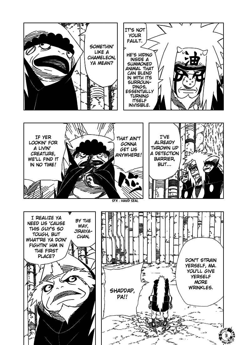 Naruto Chapter 376 page 3
