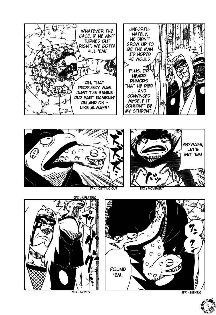 Naruto Chapter 376 page 5