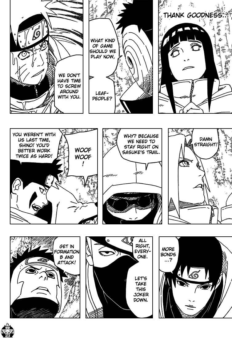 Naruto Chapter 383 page 12