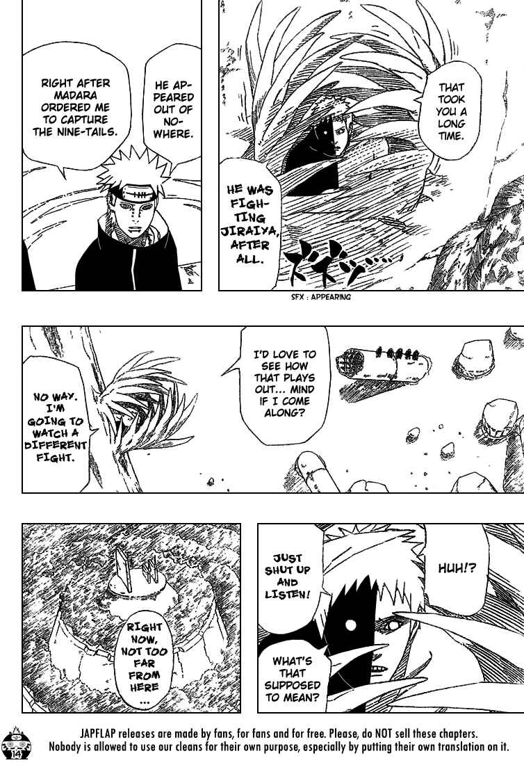 Naruto Chapter 383 page 14