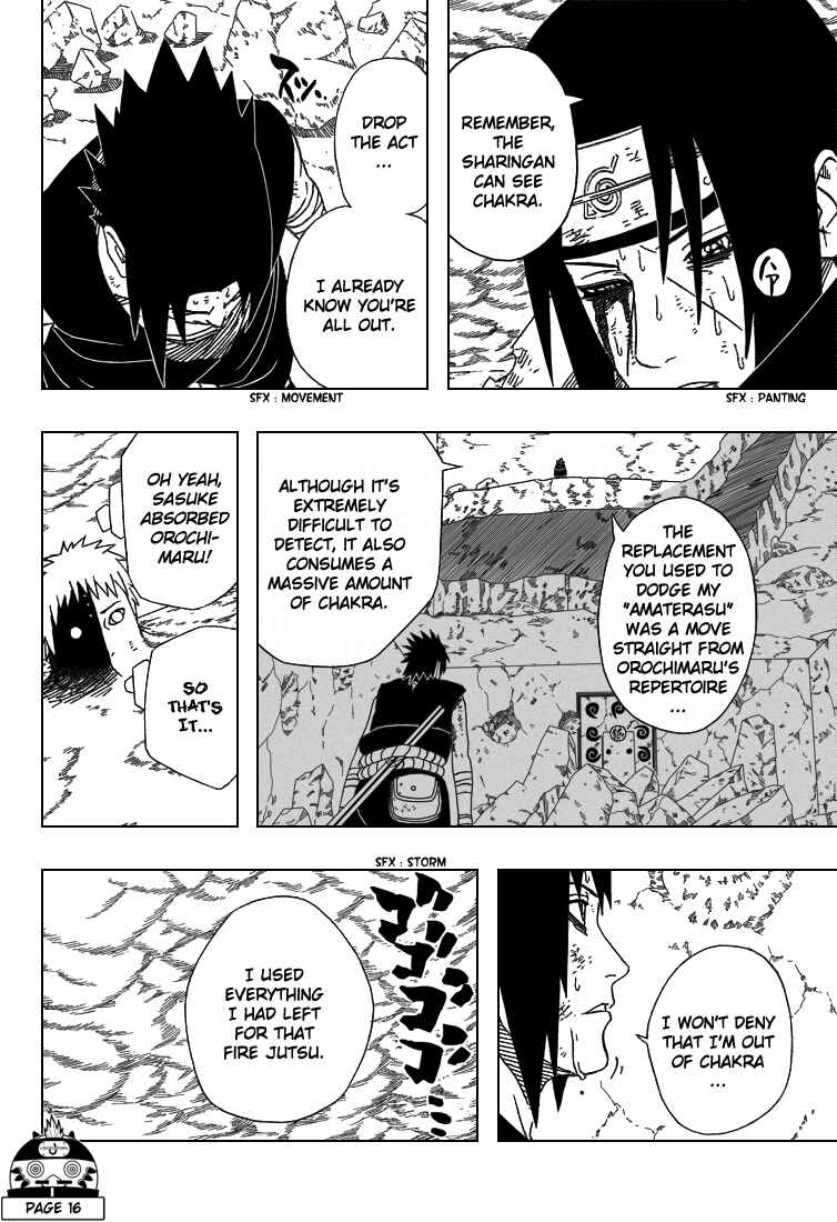 Naruto Chapter 390 page 17