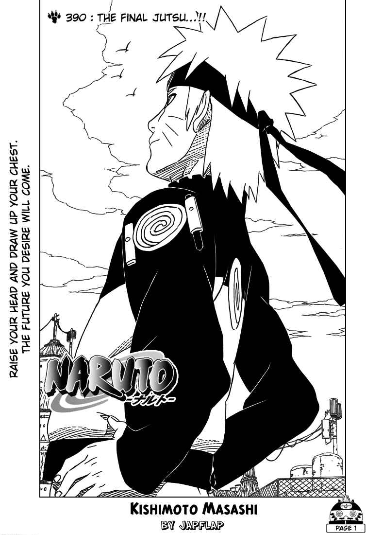 Naruto Chapter 390 page 1