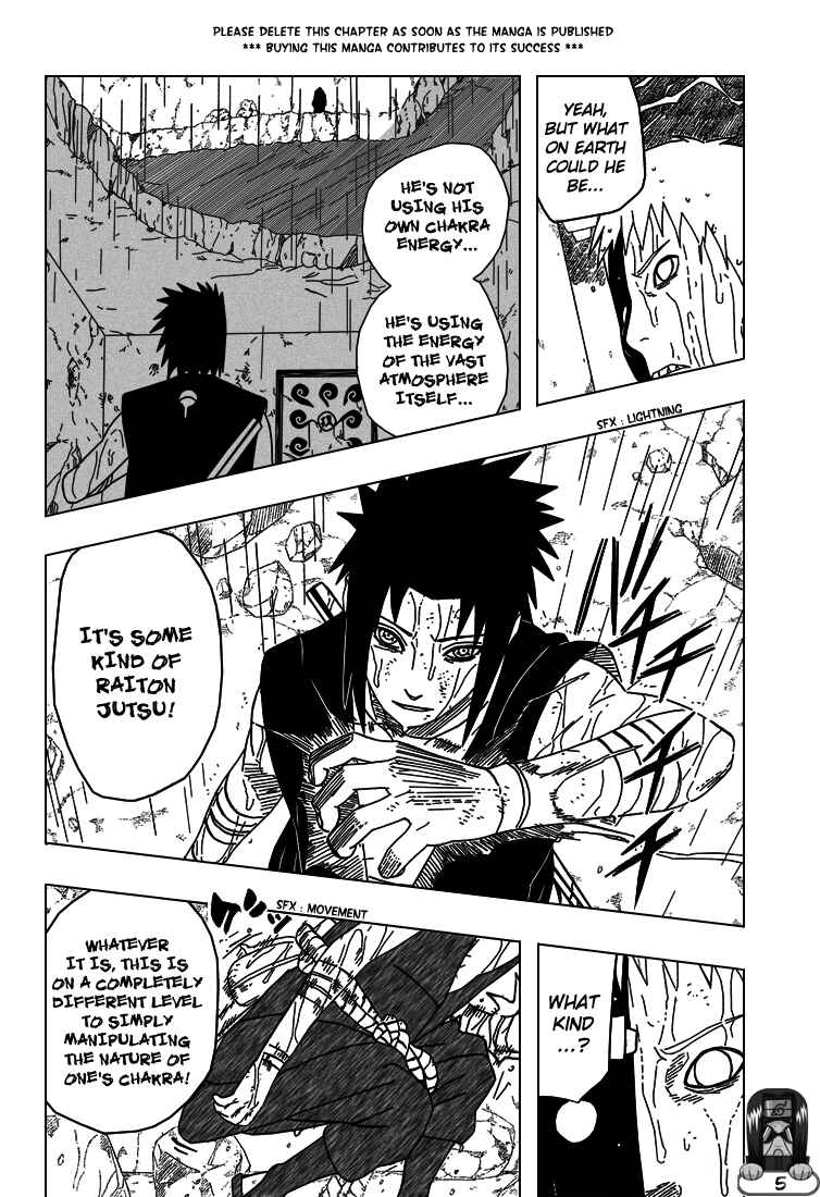 Naruto Chapter 391 page 5