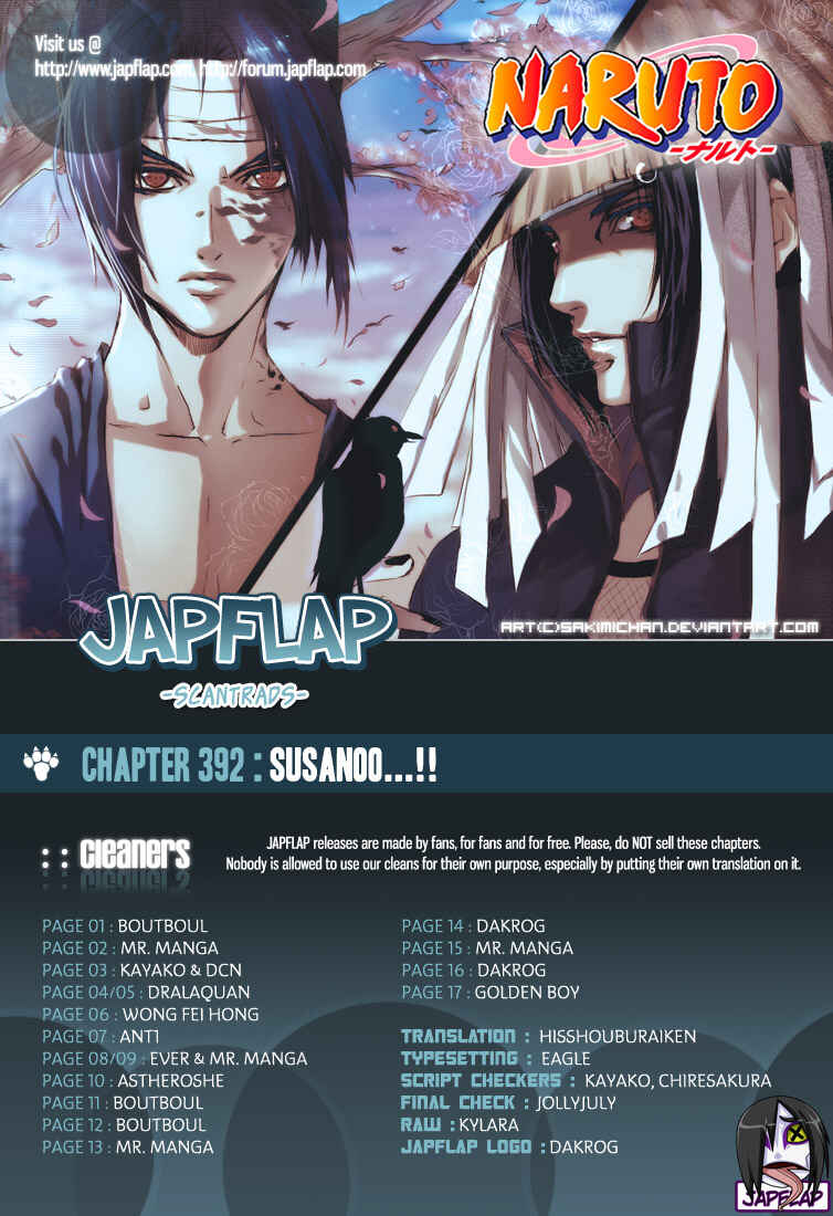 Naruto Chapter 392 page 0