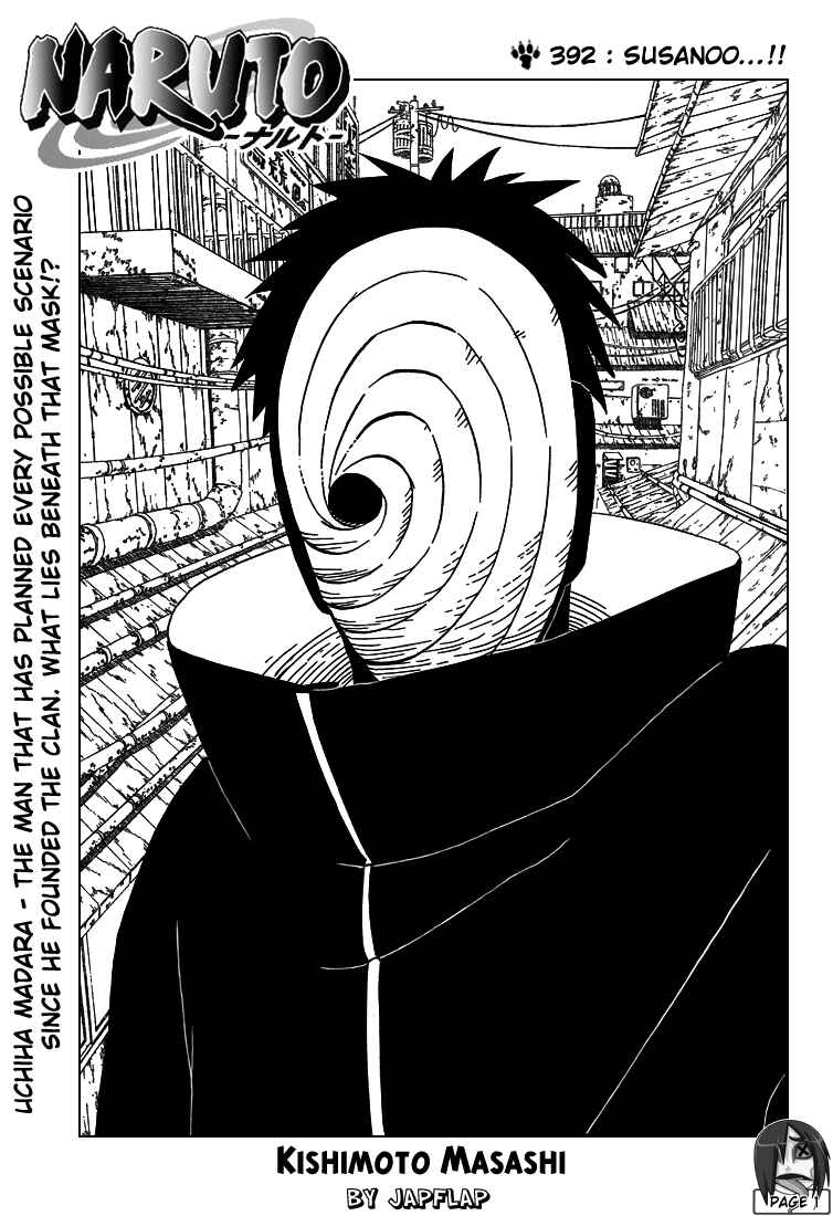 Naruto Chapter 392 page 1