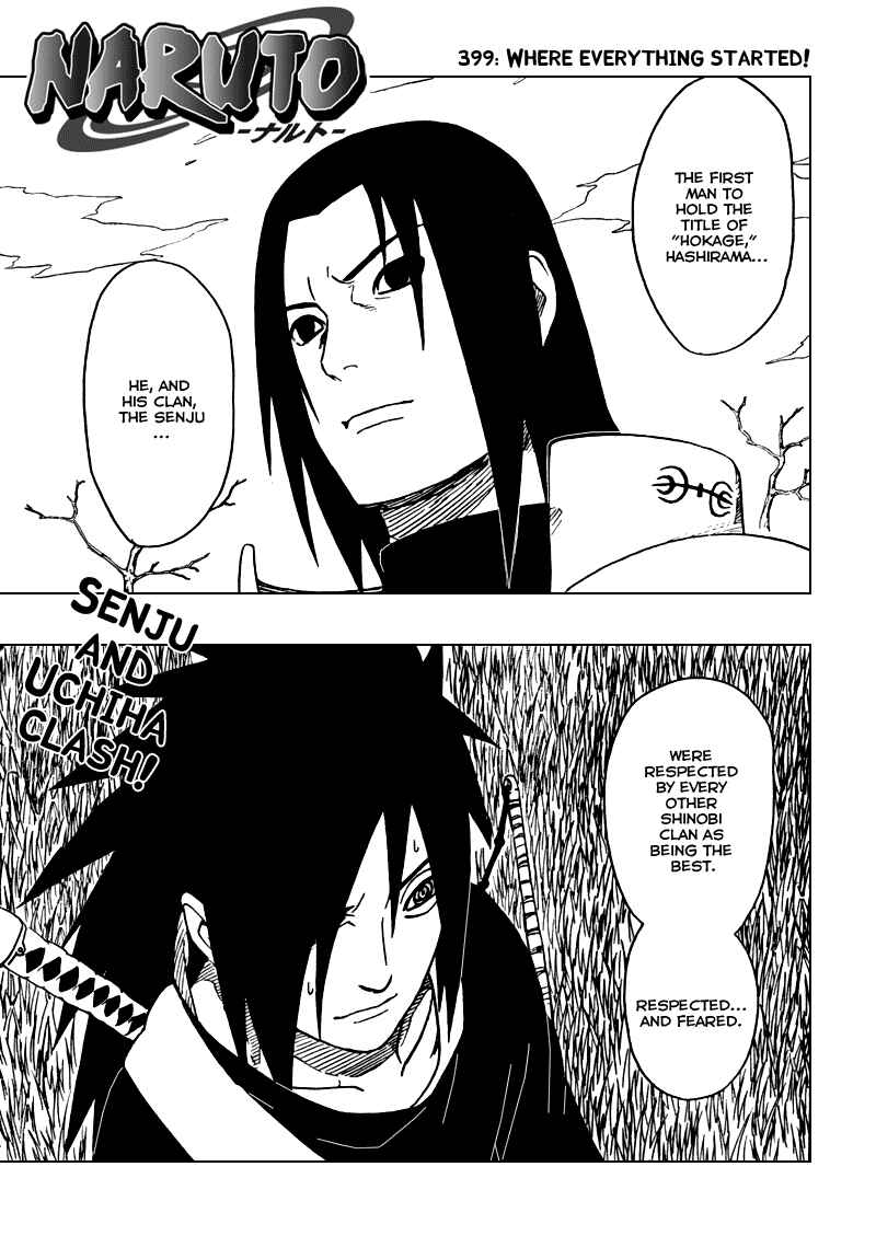 Naruto Chapter 399 page 0