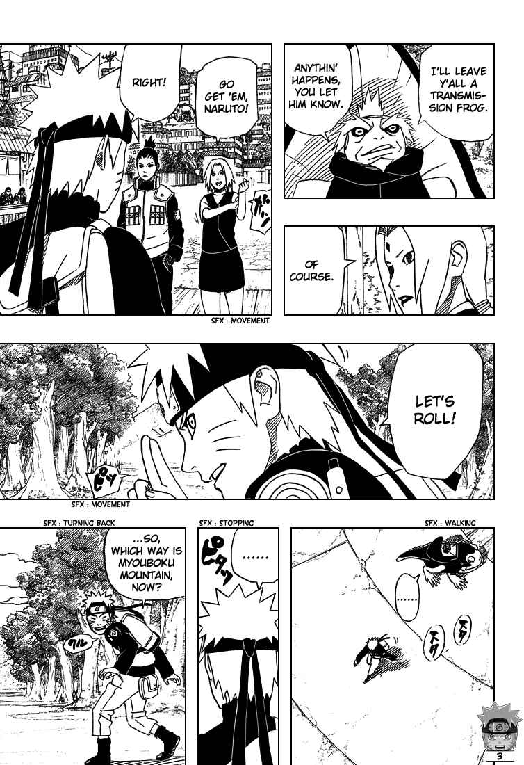 Naruto Chapter 409 page 4