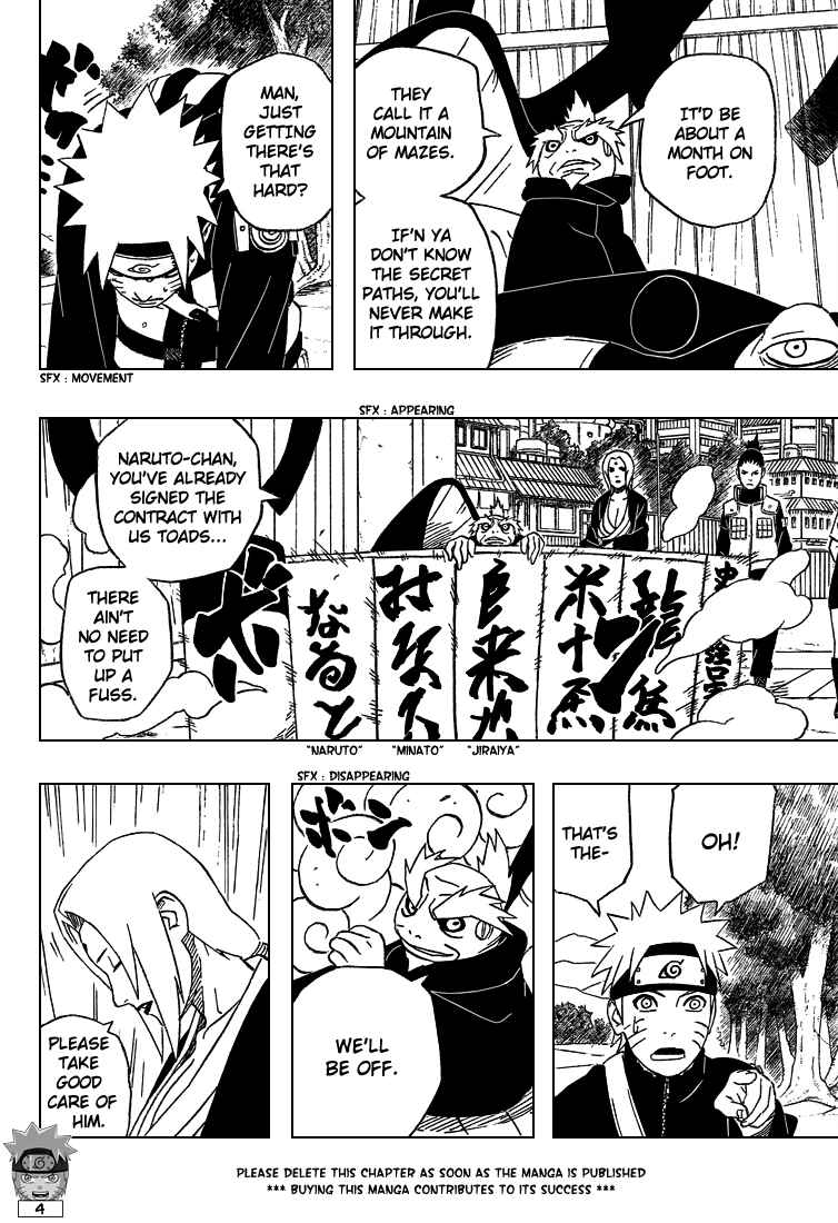 Naruto Chapter 409 page 5