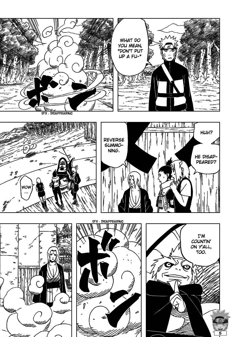Naruto Chapter 409 page 6