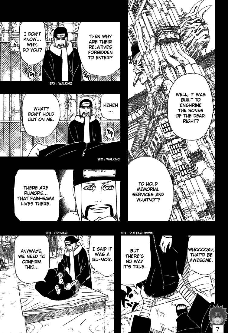 Naruto Chapter 424 page 7