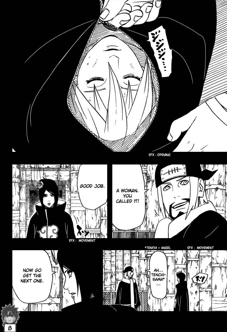 Naruto Chapter 424 page 8