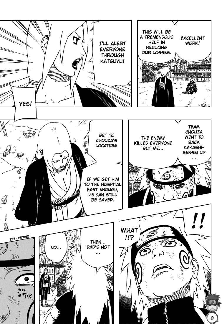Naruto Chapter 427 page 9