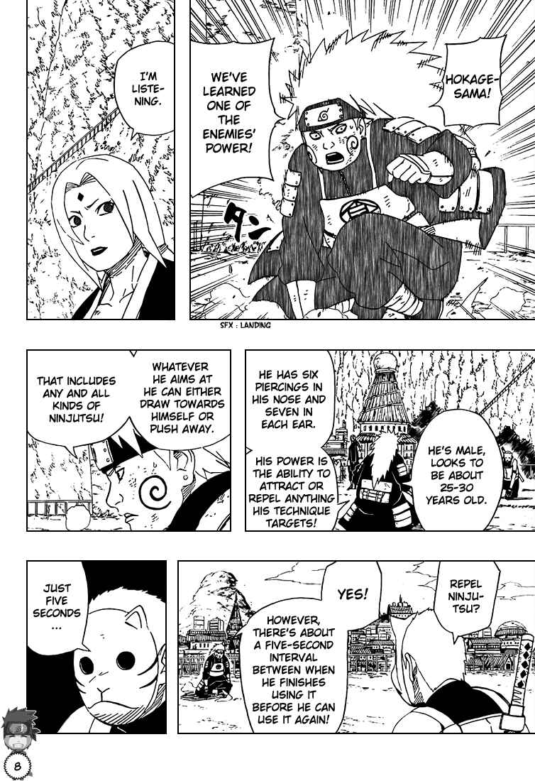 Naruto Chapter 427 page 8