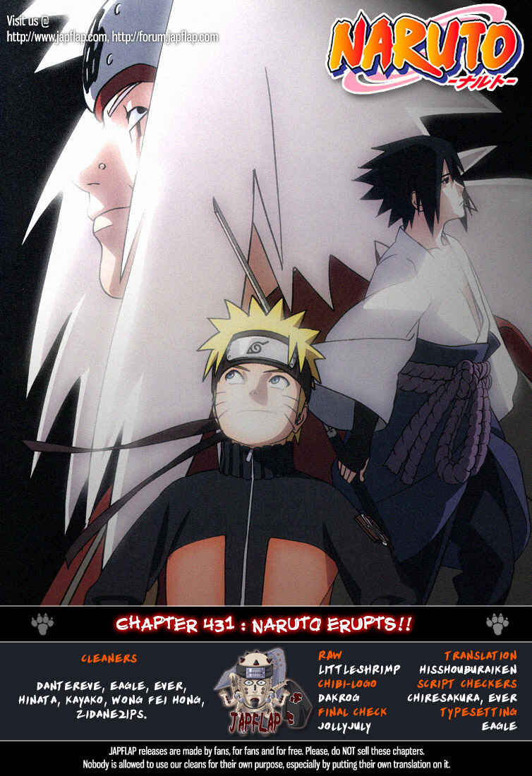 Naruto Chapter 431 page 0
