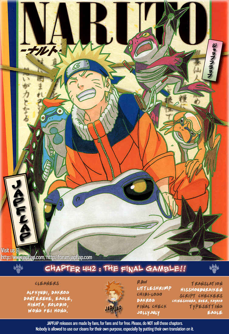 Naruto Chapter 442 page 0