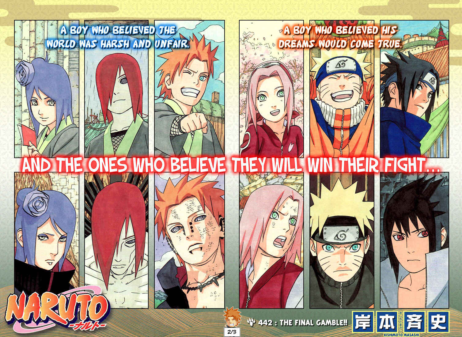 Naruto Chapter 442 page 2