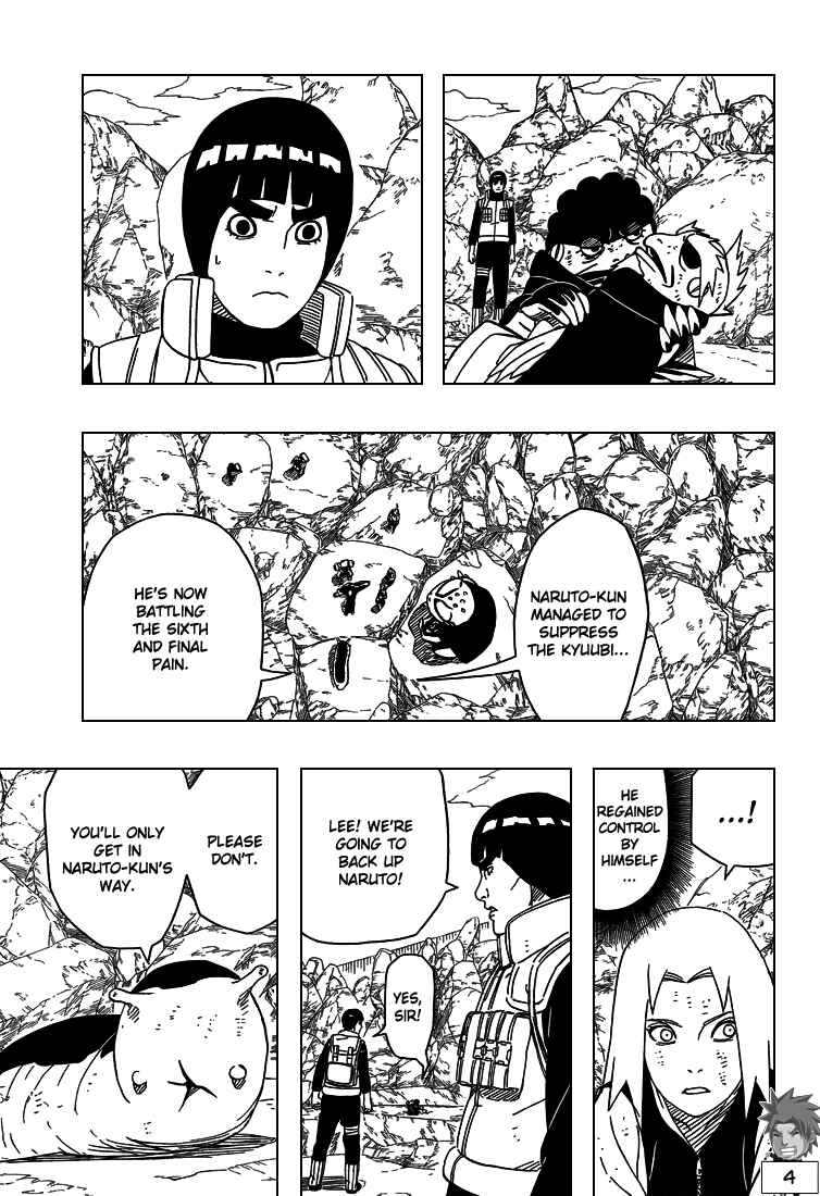Naruto Chapter 442 page 3