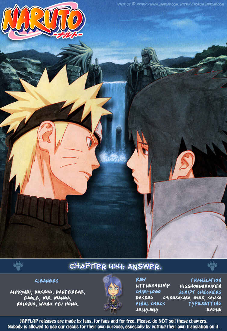 Naruto Chapter 444 page 0