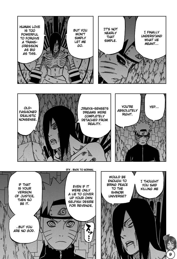Naruto Chapter 444 page 9