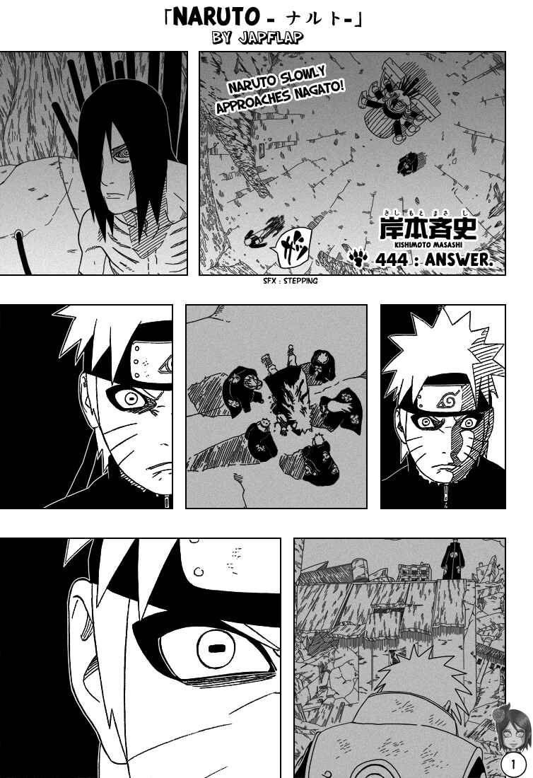 Naruto Chapter 444 page 1