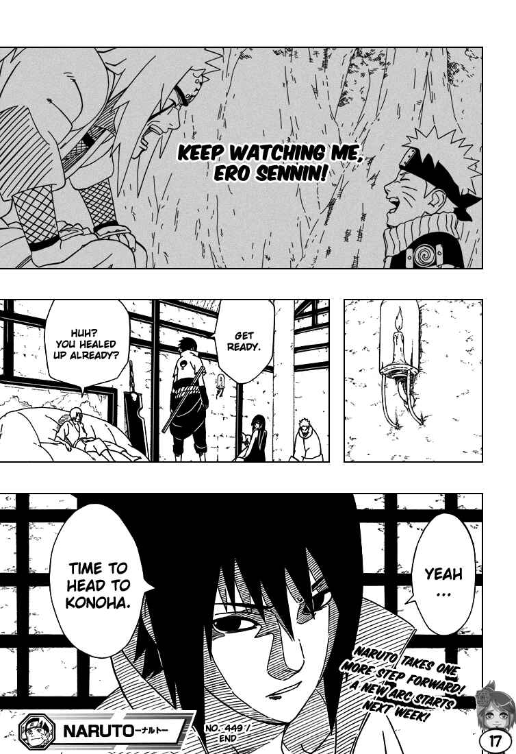 Naruto Chapter 449 page 17