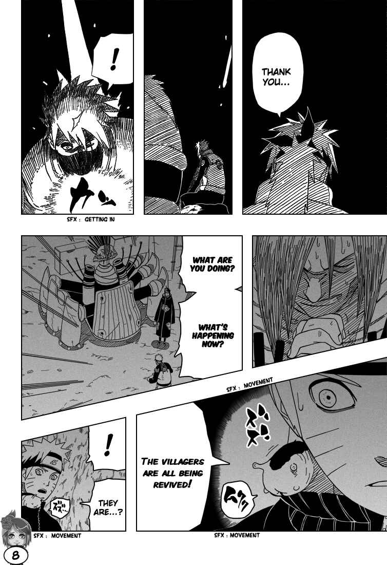 Naruto Chapter 449 page 8