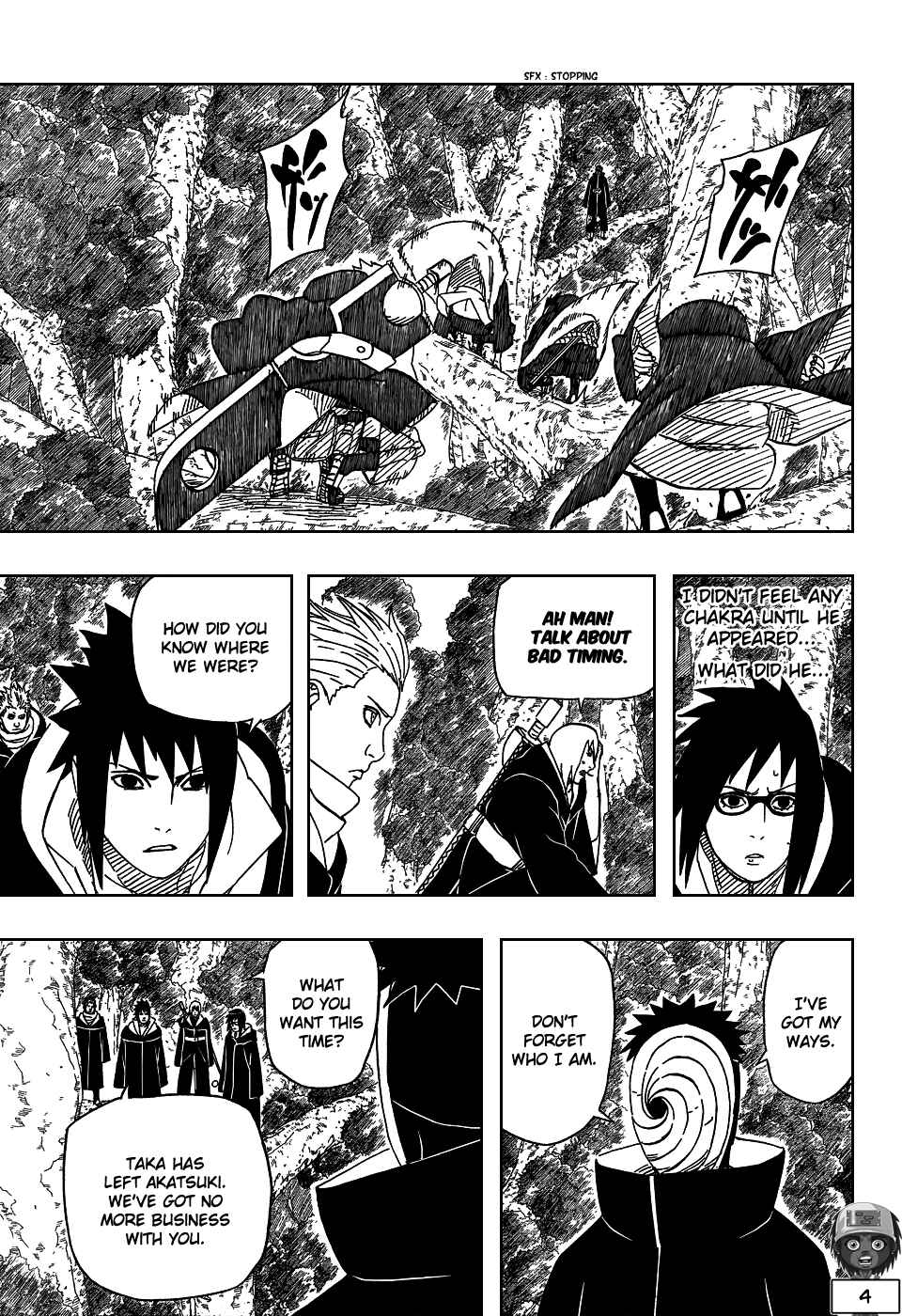 Naruto Chapter 453 page 3