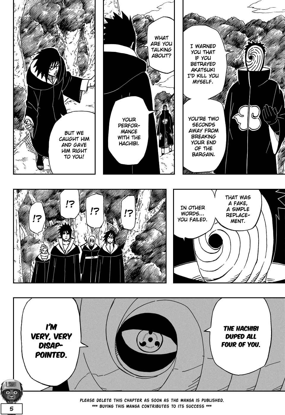 Naruto Chapter 453 page 4