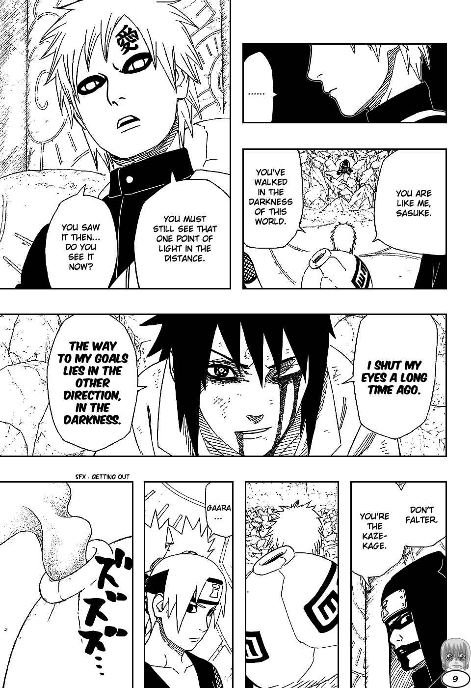Naruto Chapter 464 page 9