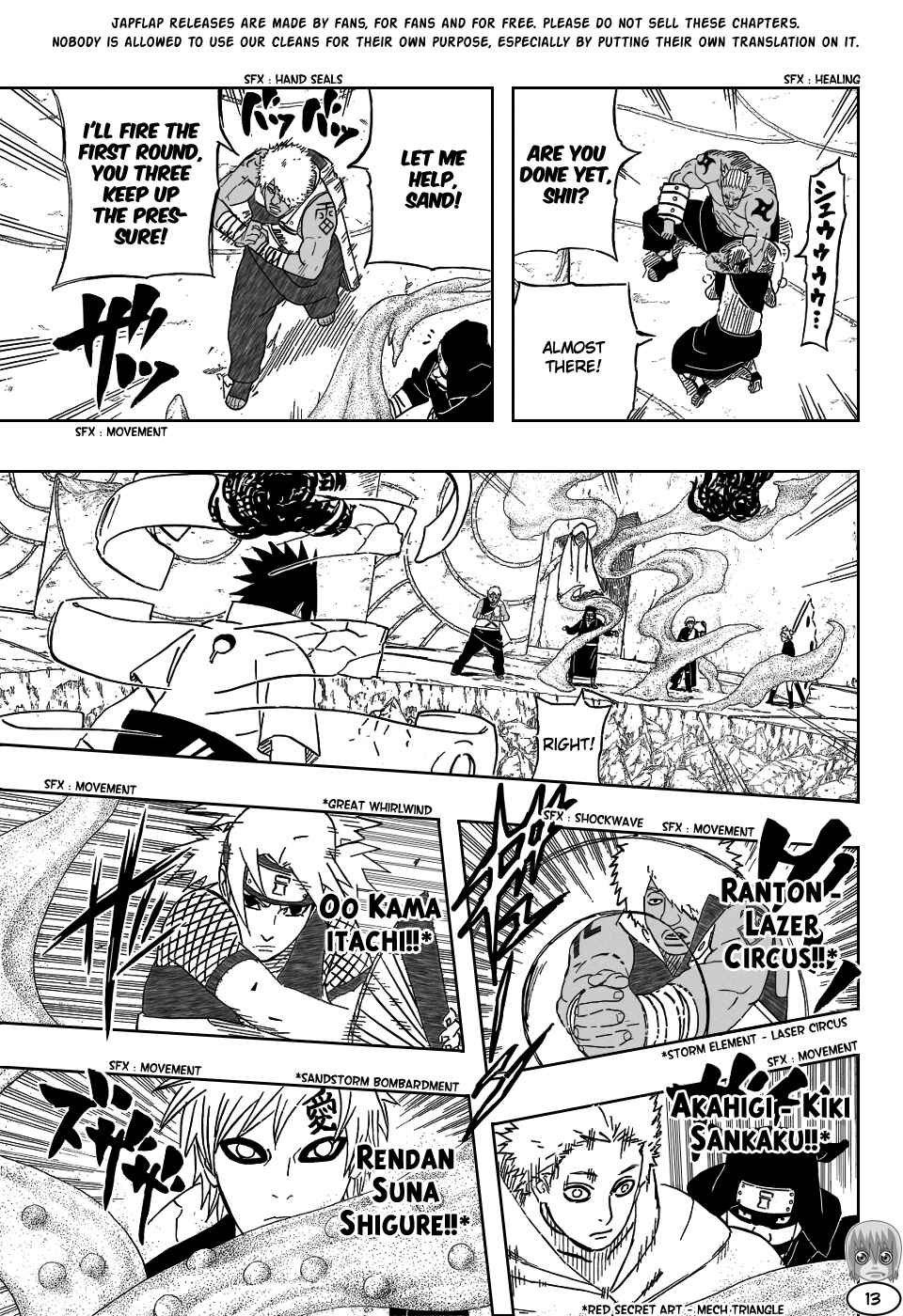 Naruto Chapter 464 page 13