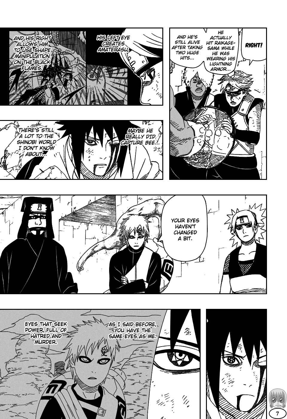 Naruto Chapter 464 page 7