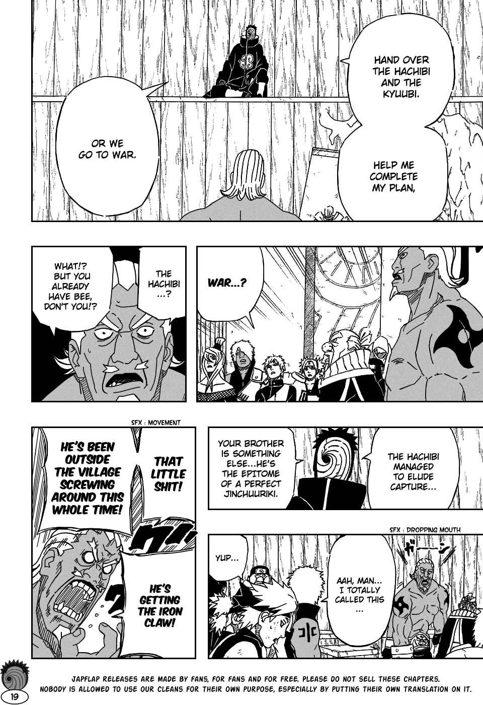 Naruto Chapter 467 page 17