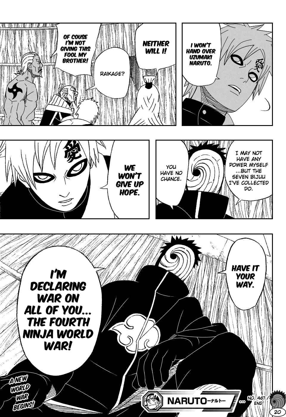 Naruto Chapter 467 page 18