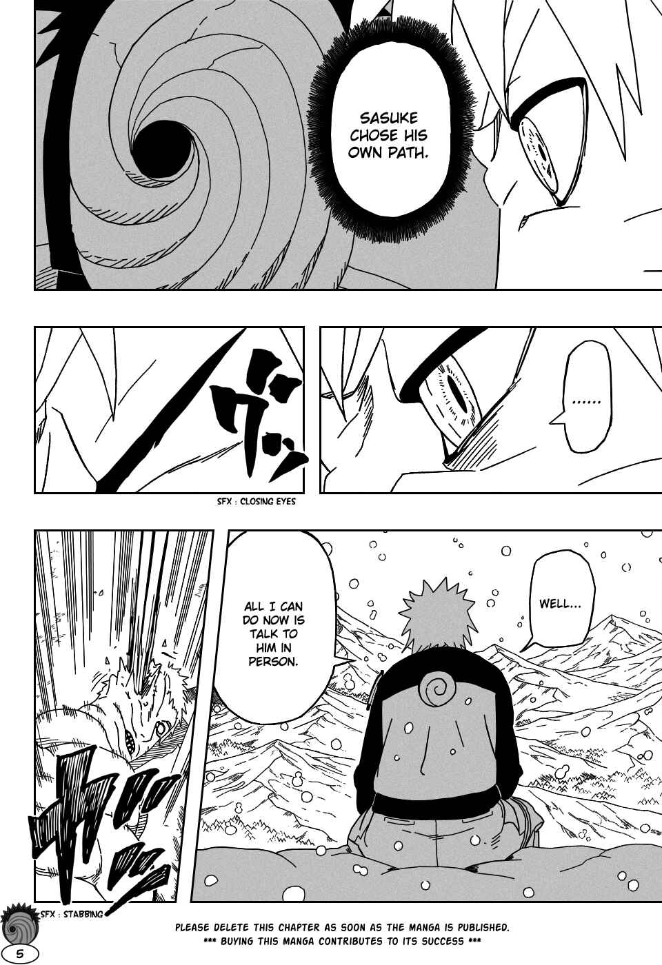 Naruto Chapter 467 page 4
