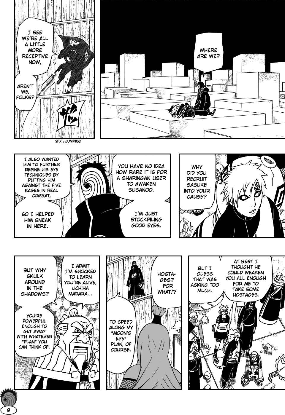 Naruto Chapter 467 page 8