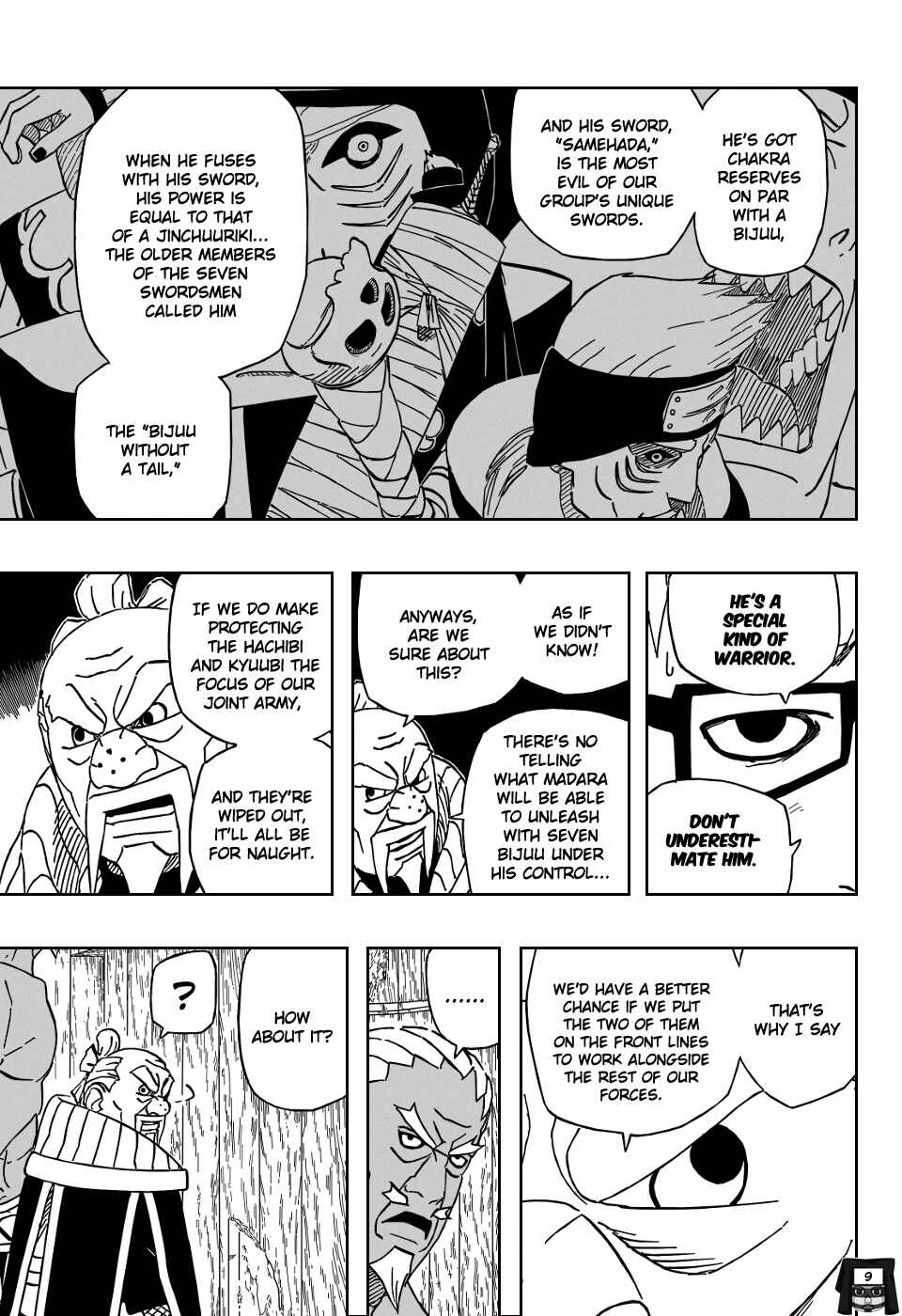 Naruto Chapter 468 page 9